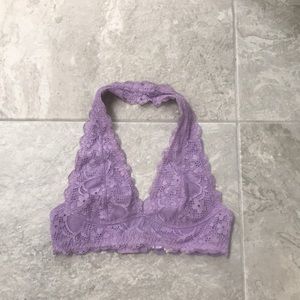 Free People purple bralette